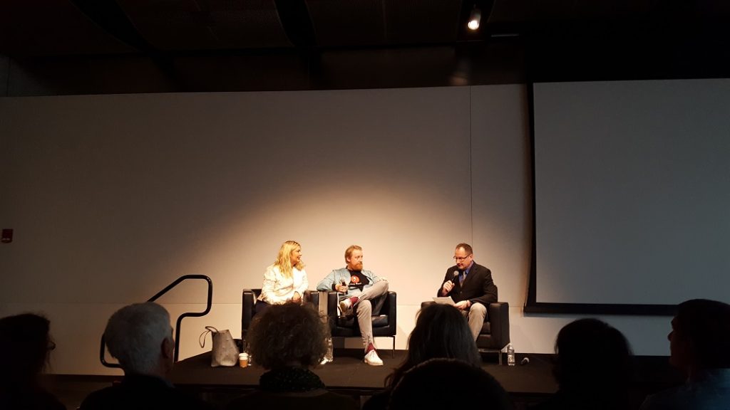 (L-R) Dorota Kobiela, Hugh Welchman and Dean Otto.